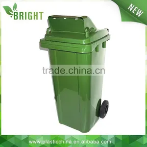 BT120B-3 120liter Plastic Outdoor Wheelie Waste Bin thumbnail-1