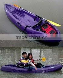 Professional Double or Single Fishing Kayak With Fishing Rod Holder thumbnail-1
