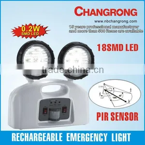 Microwave Sensor Plastic Ceilinge Emergency Sensor Light thumbnail-1