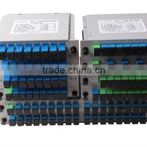 1*8 Fiber Optical PLC Splitter SC/UPC APC With Insert Type thumbnail-4