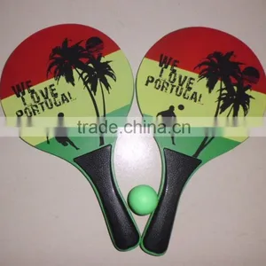Fashion Wooden Beach Racket, Wooden Beach Tennis Racket thumbnail-1