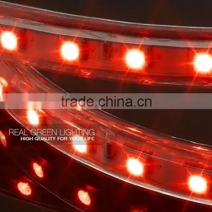 220V SMD5050 60leds/m Red LED Strip Light thumbnail-3