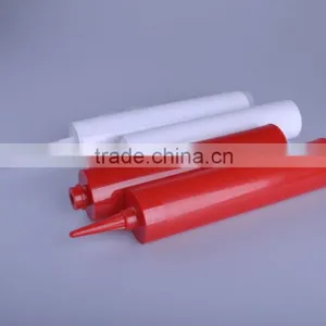 320ml High Quality Empty Plastic Tube for Premium Grade Weather Silicone Sealant thumbnail-2