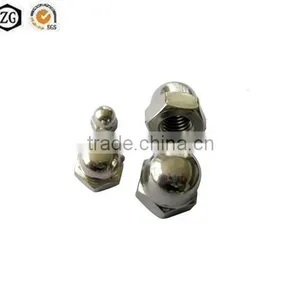 Hex Dom Nut Stainless Steel316 A4 M16 DIN1587 thumbnail-1