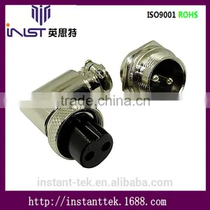 INST GX16 8pin Metal Srcew Waterproof Airplug Connector thumbnail-1