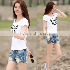 Adult New Fashion Women Print T Shirt Custom thumbnail-4