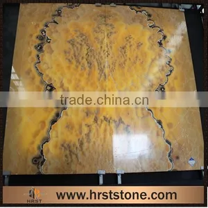 Bookmatch Translucent Background Yellow Onyx thumbnail-3