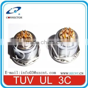 10 Pins Metal Female Half Moon Connector SZCNT Manufactory thumbnail-2
