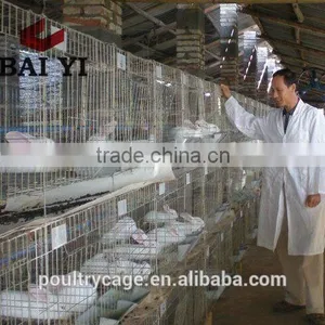 Large Metal (Low Carbon Welded Steel) Rabbit Cage For Sale thumbnail-6