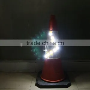 9pcs Arrow Led Lights Pvc Reflective Sleeve for Traffic Cone thumbnail-6
