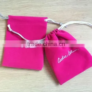 2015 New Design Velvet Jewerly Pouch With Logo thumbnail-1