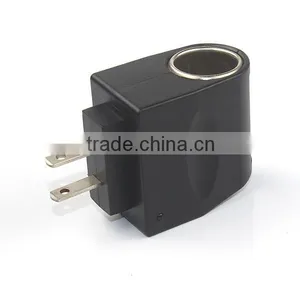 Best Selling 1 Port 12V1A AC DC LED Light Cigarette Plug Adapter thumbnail-1
