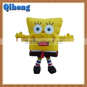 New Design Lovely Big Inflatable Animal Inflatable Spongebob Cartoon With High Quality thumbnail-1