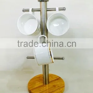 Wooden Stainless Steel Tumber Holder thumbnail-1