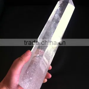 Natural Gemstone Clear Quartz Point With Factory Price thumbnail-1