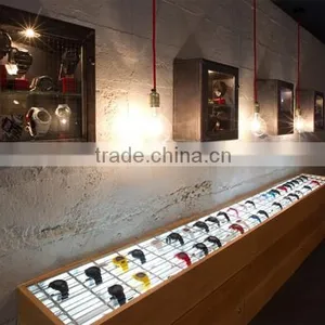 China Factory Made High Quality Best Design Wooden Watch Store Display thumbnail-2