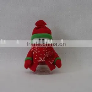 Plastic Santa Claus Shape Jar thumbnail-1