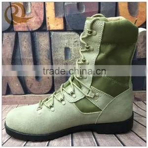Wholesale Leather Rubber Sole Fashion Military Combat Army Tactical Boots thumbnail-2