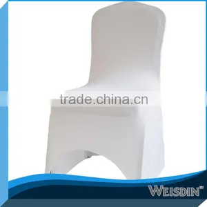 Satin Self-Tie Universal/Spandex/Polyester Folding Banquet Chair Covers Wedding Chair Cover Wholesale thumbnail-1