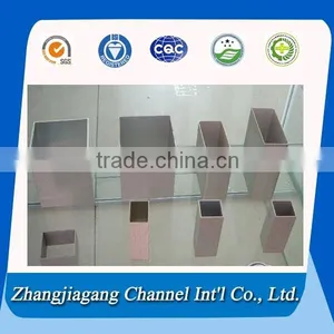 Flexible Rectangle Pipe Aluminum Extruded Tube thumbnail-1