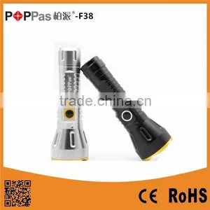 POPPAS F38 800LM XML T6 Camping Rechargeable Led Lantern Flashlight thumbnail-1