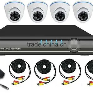 Indoor H.264 4ch Dvr Combo Cctv Camera Kit 4ch Cctv Dvr Kit System thumbnail-5