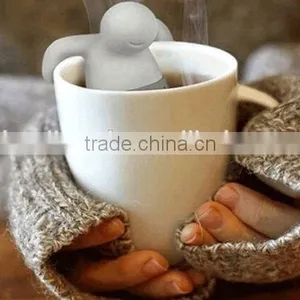 Mr.Tea Infuser Silicone Loose Tea Leaf Strainer Herbal Spice Filter Diffuser thumbnail-1
