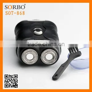 2-blades Electric Men's Shaver Travel Razor thumbnail-3