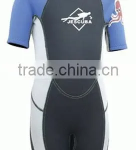 SHORT SLEEVES HIGH QUAILTY STRETCH NEOPRENE WETSUIT thumbnail-1