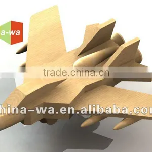 2012 Wood Model Fighter Plane Toy thumbnail-1