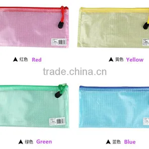 Zip Pencil Case For School,Nylon Mesh Zipper Pencil Case thumbnail-3
