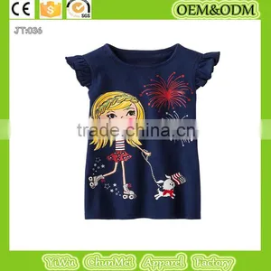 Cotton T-shirt Canglan T-shirt Kids Cartoon T-shirt Kids s Shirt Children's Clothes White T-shirt Kids t Shirt Printing thumbnail-1