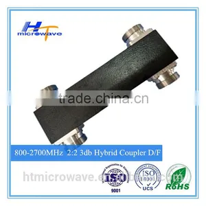 800-2700MHz 2 in 2 Out 3dB Hybrid Coupler / Combiner 2:2 DIN Female Type thumbnail-1