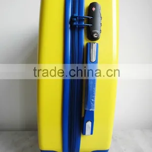 Cute 20" ABS+PC Bright Trolley Luggage Set thumbnail-3
