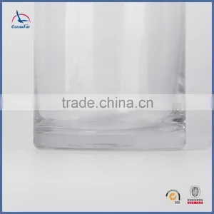 High Quality Cylinder Glass Vase Cheap Clear Wholesale Glass Vase thumbnail-3