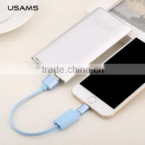 USAMS Popular Wrist Data Cables for Iphone 6 6S 6S Plus 5S Mobile Charger Data Cable thumbnail-2