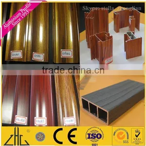 Wow!!Guangzhou Timber Grain Aluminium Extrusion for Mechanical Special Shaped Profile/wood Grain Aluminium Extrusion for Ceiling thumbnail-4