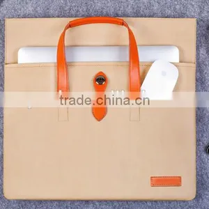 2016 China Supplier Customize 15" 17" Notebook Laptop Messenger Pouch Shoulder Case Bag Handbag For Dell Lenovo thumbnail-1