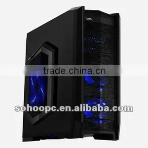 FULL TOWER GAMING CASE 9902-2 WITH BLUE COLOR FAN thumbnail-1