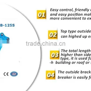 BLTB-125S Rock Mining Breaker, Rock Breaker , Breaker Tool , Mining Breaker, Road Breaker at the Resonable Price for Excavator thumbnail-2