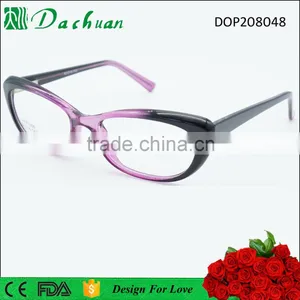Cellulose Fake Acetate Cat Eye Shape USD 1 Cheap Optical Eyeglasses Frames thumbnail-2