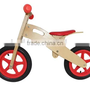 2016 Natural Wood Balance Bike For Toddlers thumbnail-3