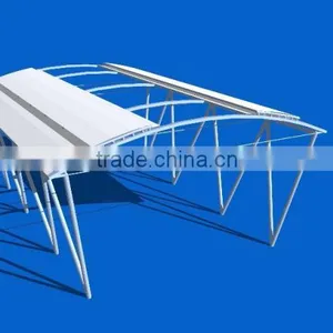 Smart Collapsible and Automatic Retractable and Open and Close Textile Architecture for Roof System thumbnail-2
