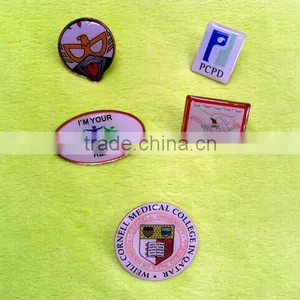 PIP Badge With Butterfly Pin on Backside thumbnail-1