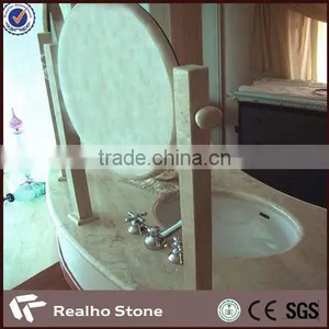 The Excellent of Roma Travertine Marble Vanity Top With Sink thumbnail-1