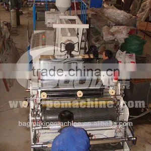 HOT SALE! DF-1000 Single/Double-Layer Co-extrusion Stretch Film Machine thumbnail-3