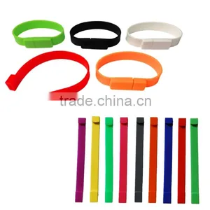 Factory Directly Sell Cheap Custom Silicone Usb Bracelet, Bracelet Usb Flash Drives Bulk Cheap, Silicone Usb Wristband thumbnail-1