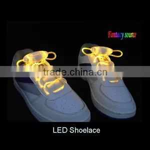 Led Flashing Shoelace With Yellow LED thumbnail-1