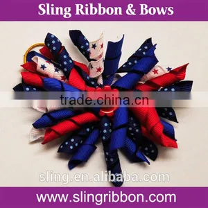 Hot Sale Korker Ribbon Bow With Elastic Loop thumbnail-1