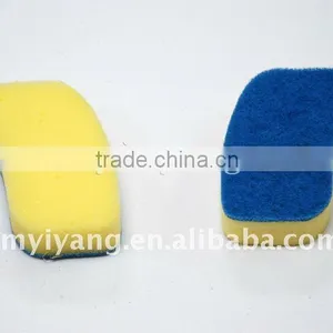 Kitchen Nylon Cleaning Sponge YS07 (heavy Duty Scouring Pad) thumbnail-1